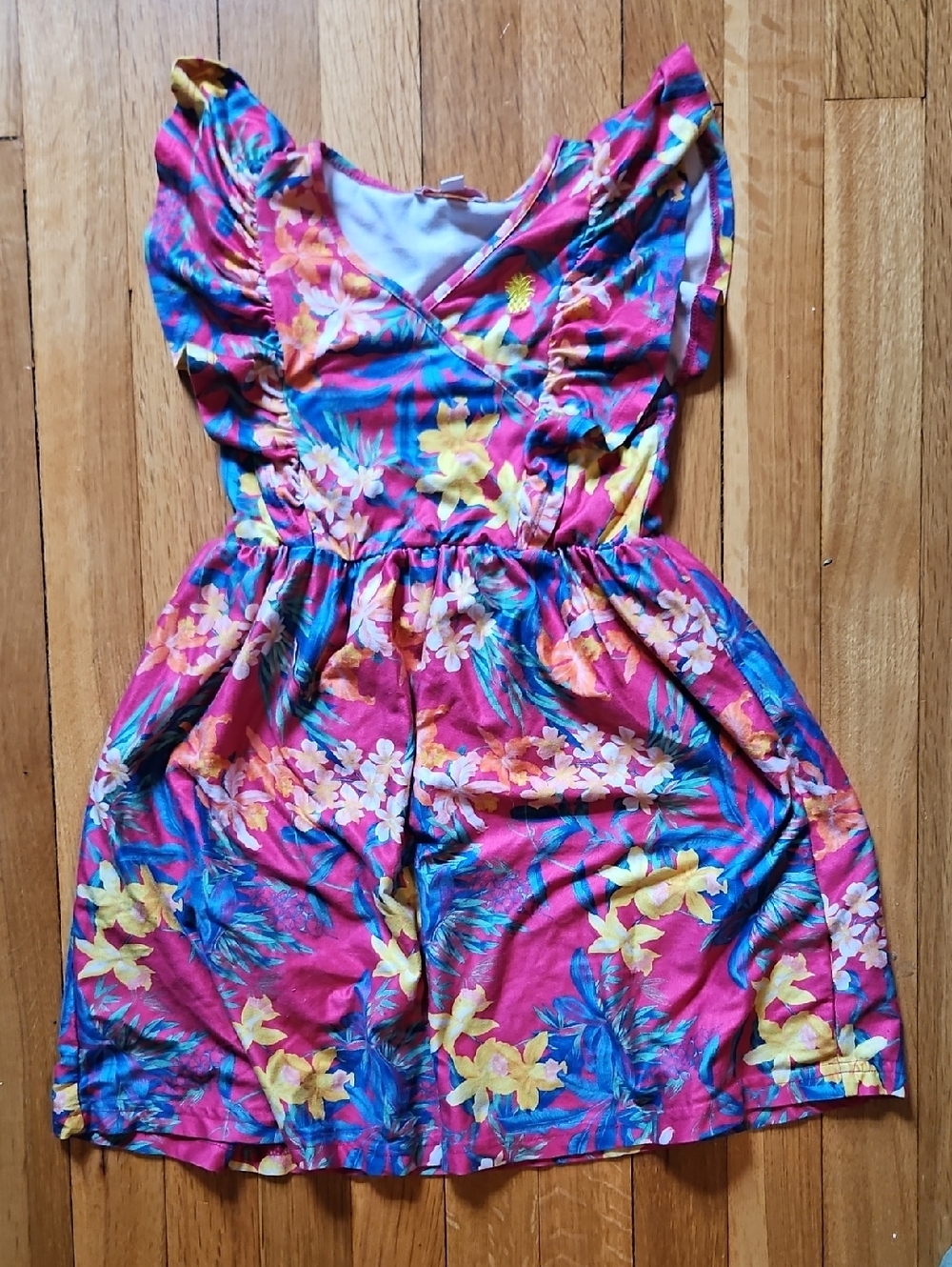 Tommy Bahama Pink and Blue Floral Dress